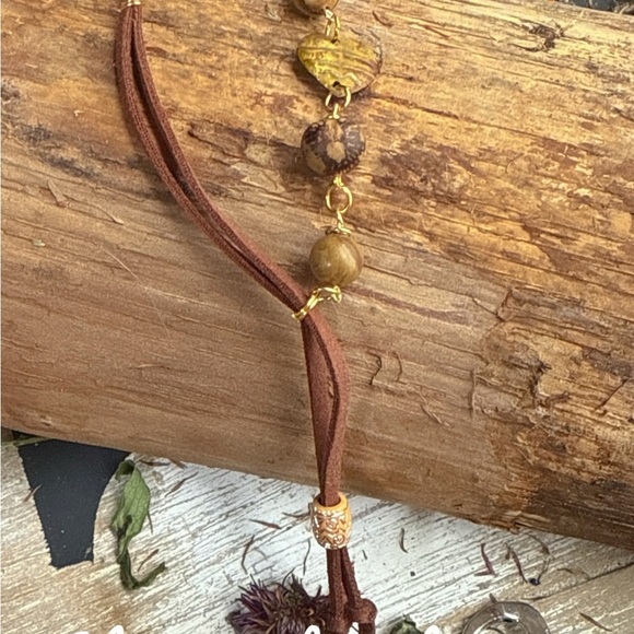 Alquimia Gold and Brown Bracelet Set - Picture 3 of 3